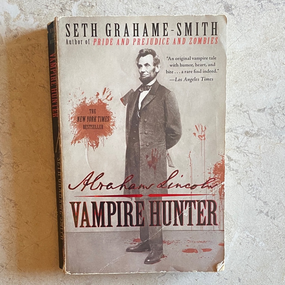 Abraham Lincoln Vampire Hunter Paperback Book